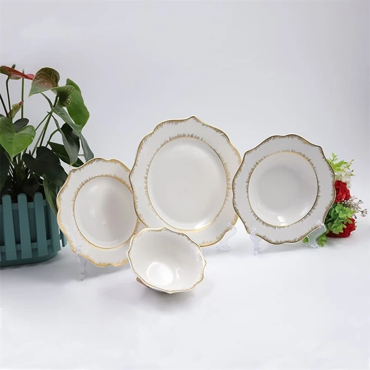 Electroplated Gold Tableware SET 2