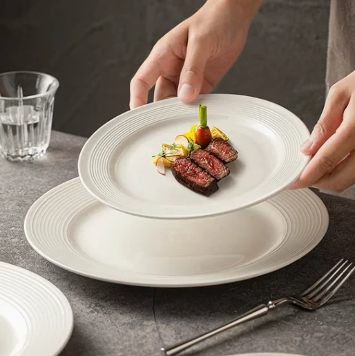 Restaurant Plates Cutlery Set Flatware Household Kitchenware best